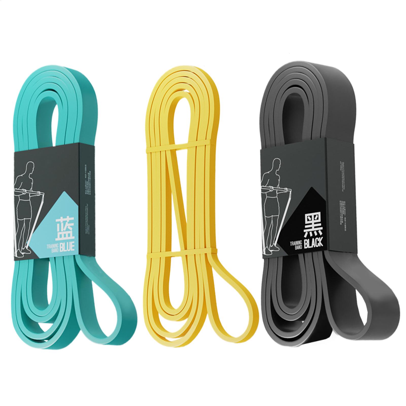 Home Gym Routine - Workout Resistance Bands Elastic Stretching Strength