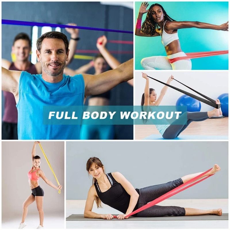 Natural Latex Resistance Bands - đánh giá và giá Home Gym Routine