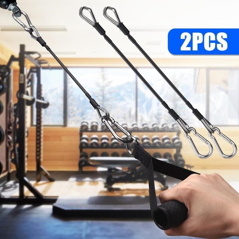 1/2Pcs 25cm Gym Cable Extensio - đánh giá và giá Lat Pulldown Cable