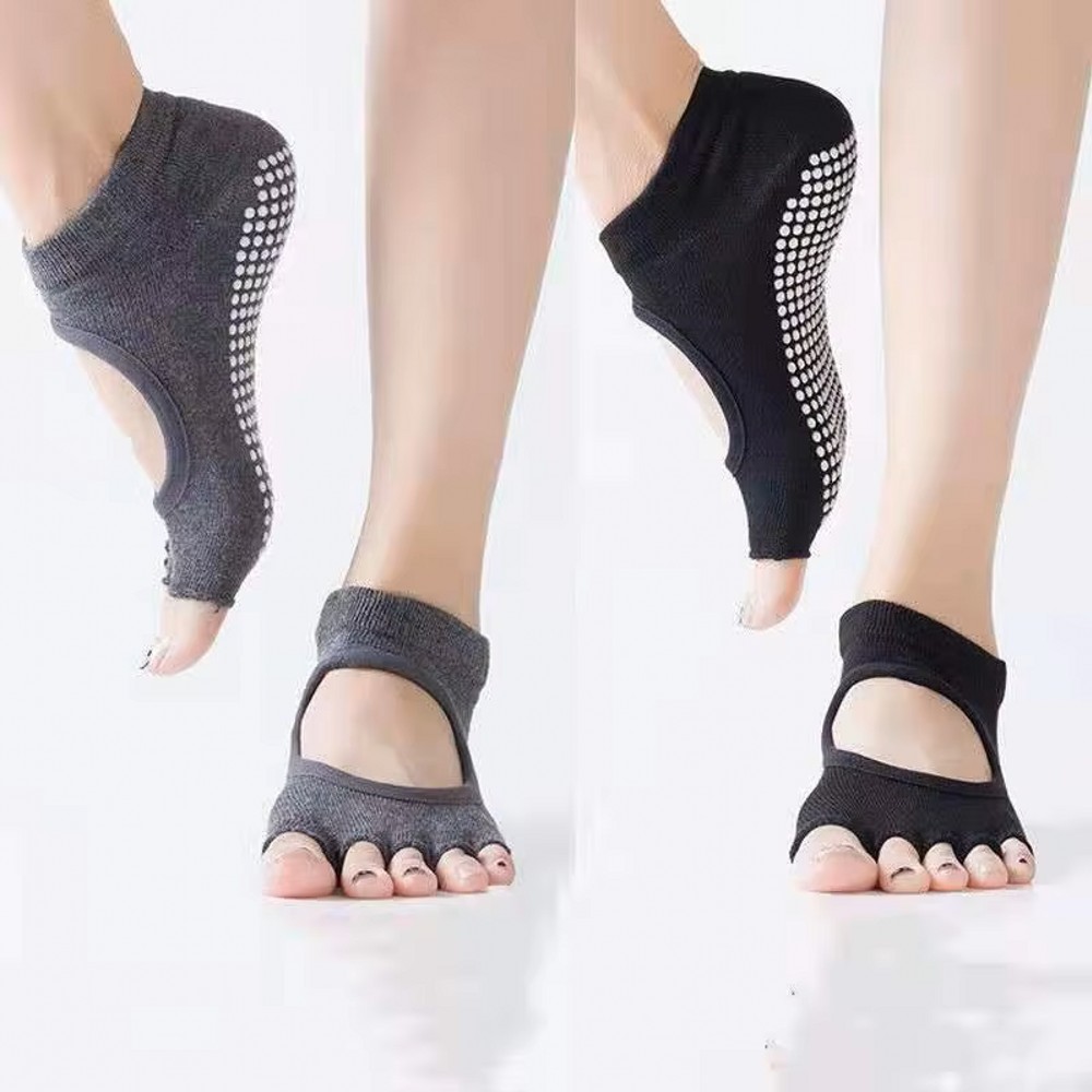 Backless Five Toe Yoga Socks O - đánh giá và giá Home Gym Yoga