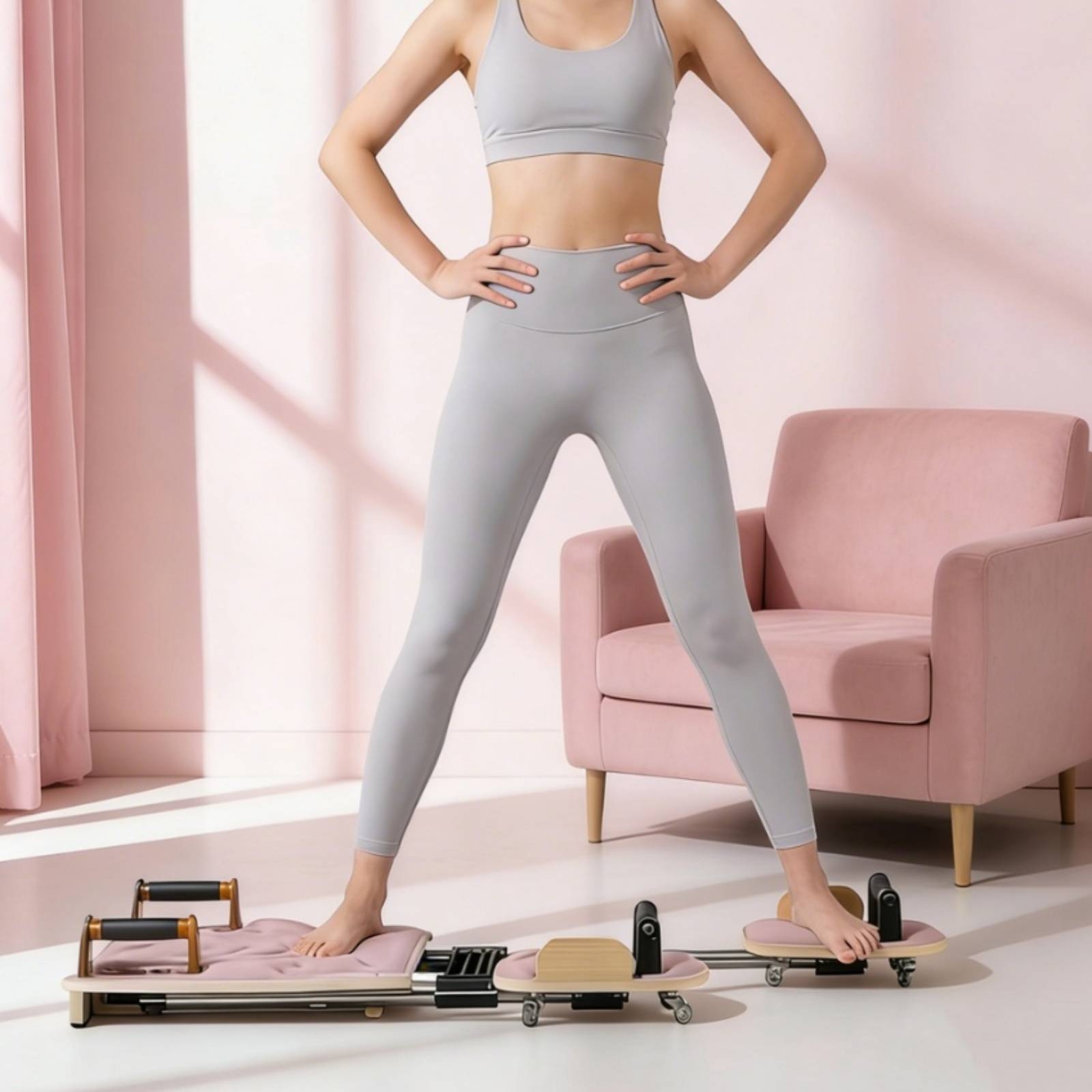 Pilates Reformer Core Bed Curv - đánh giá và giá Home Gym Portable